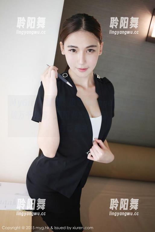 MyGirl美媛馆 - 田芯娜Angel的皮衣打破万千套路，原图必定要下载，不能不给自己机会！