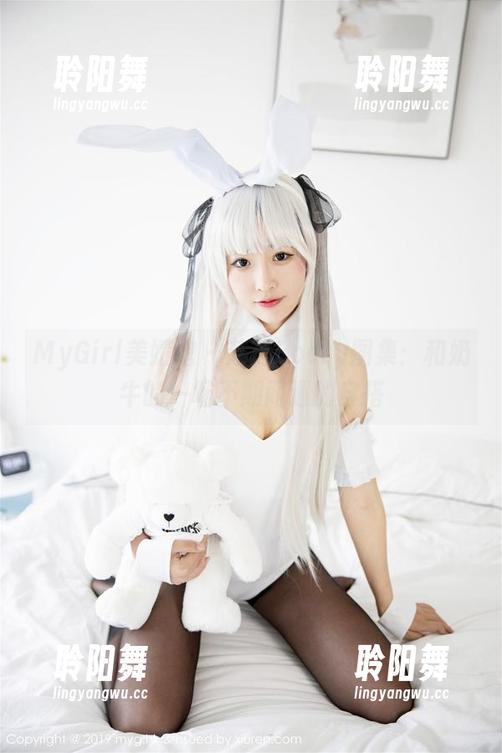 MyGirl美媛馆 - 芝芝Booty图集：和奶牛的一场不期而遇的穿搭