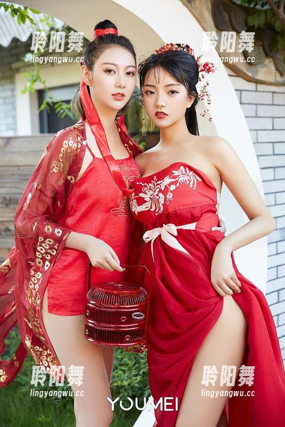 YouMi尤蜜荟 - 月音瞳的全套写真，巫山美梦就像是个一闪而过的幻影，转眼即逝。