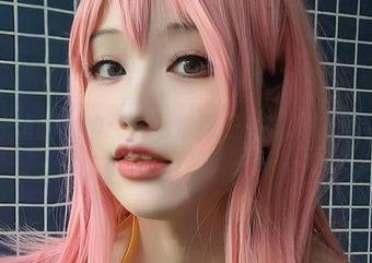 游泳馆的女神：七七娜娜子的‘水’面考验