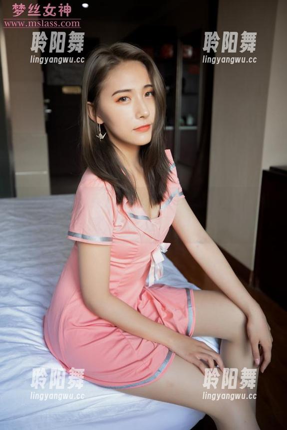 梦丝女神 - 乔儿的校服写真，定制的既视感，青春控慎入！