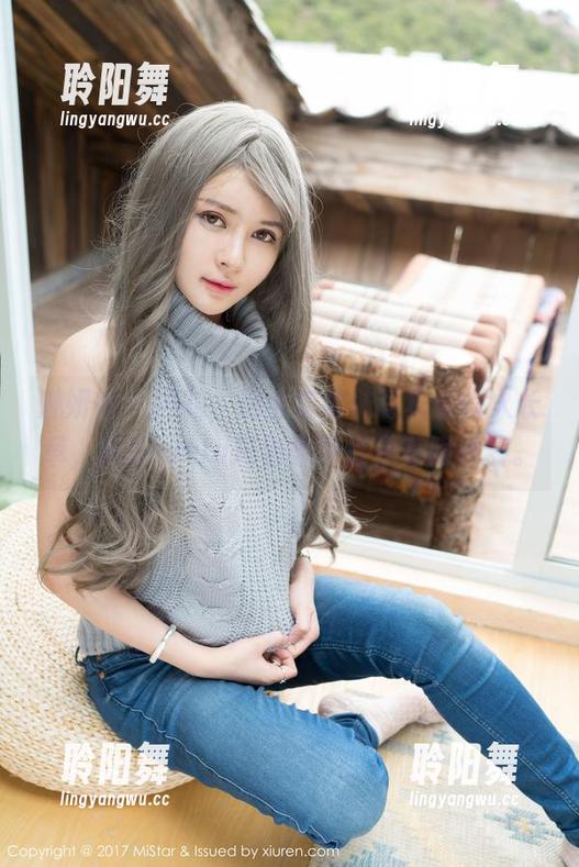 魅妍社 - 妈的，这全套棉袜写真看得人长草，Manuela玛鲁娜简直是养眼神器。